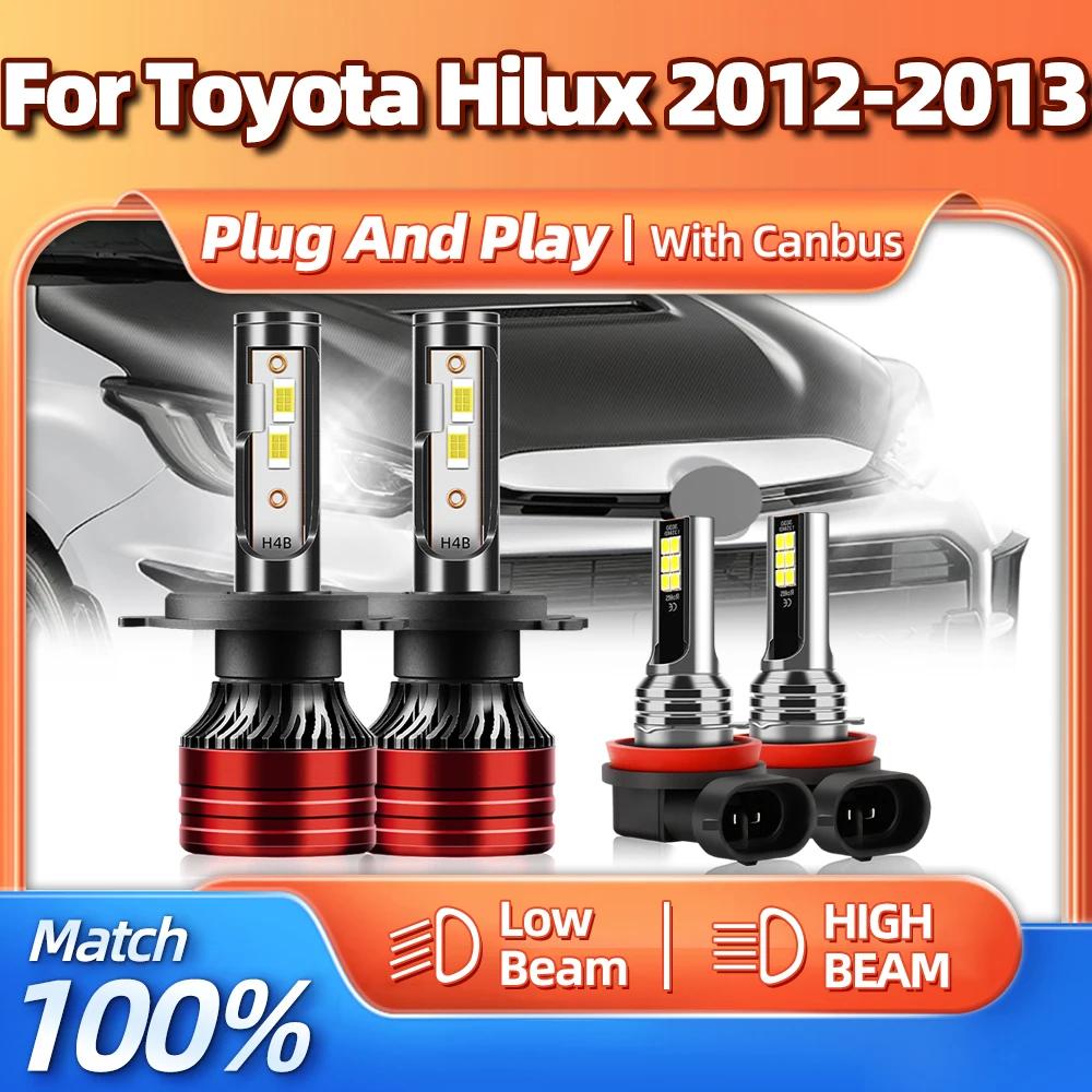 H4 Canbus LED ڵ  , Ÿ Hilux 2012 2013,  Ȱ, 40000LM, 240W, H11, 12V, 6000K